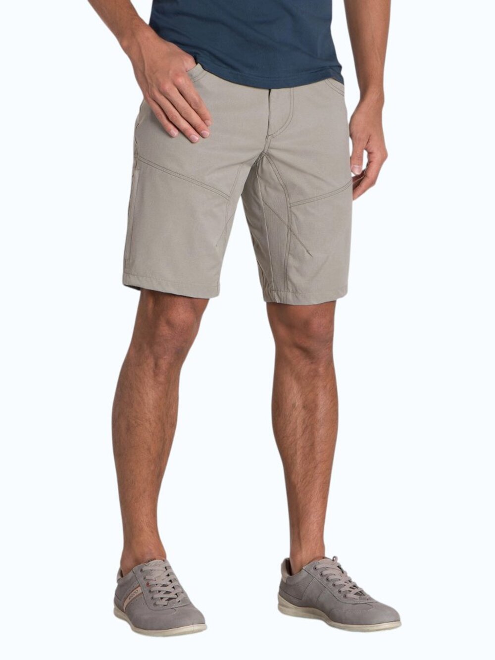 Kuhl Silencr Kargo Cargo Shorts Men's 38 Khaki Ripstop UPF 50+ Hiking Fishing
